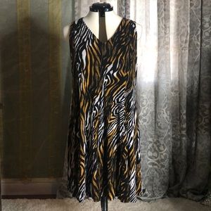 Tiger striped dress